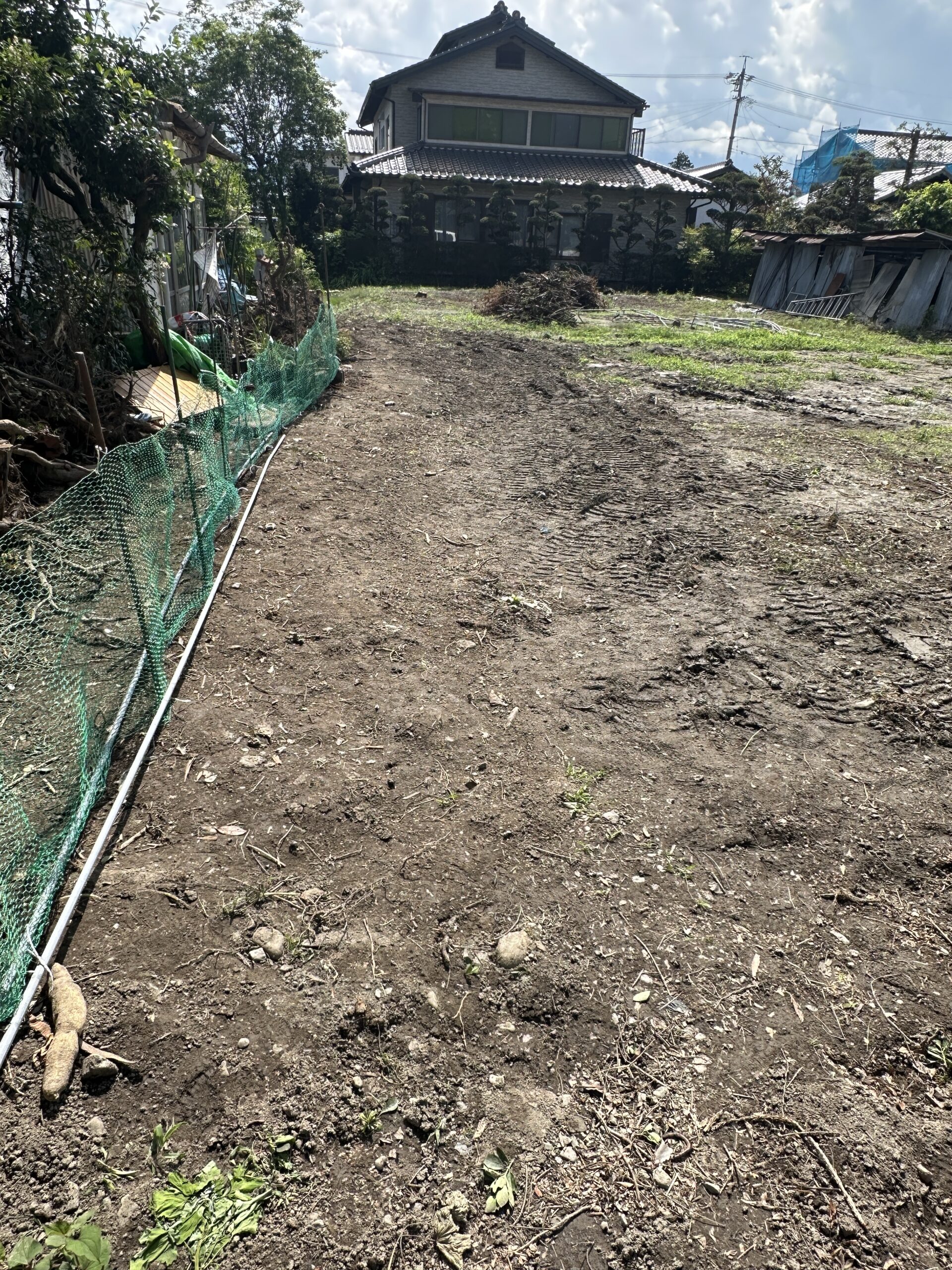 植栽伐採・伐根工事(松本市)